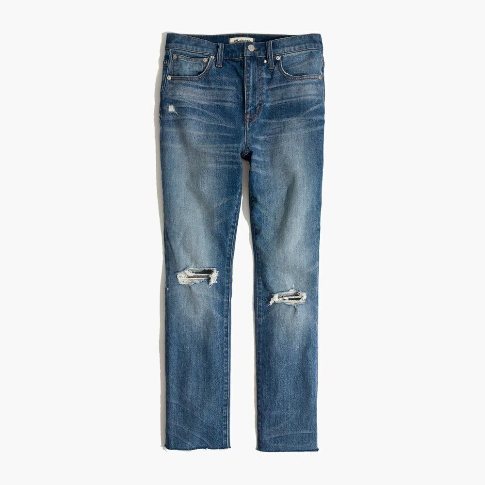 Madewell Blue High-Rise Slim Boyjeans Size 28 - 41775